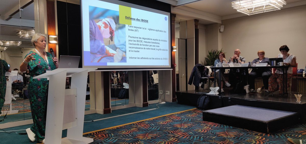 jc_boyer's tweet image. L&apos;AG de l&apos; @unaibode aborde la question de la défense des #IBODE. Le respect des textes, c&apos;est l&apos;assurance d&apos;une formation des professionnels, préalable à toute pratique de la chirurgie. C&apos;est la garantie pour le patient de la meilleure sécurité sanitaire possible.