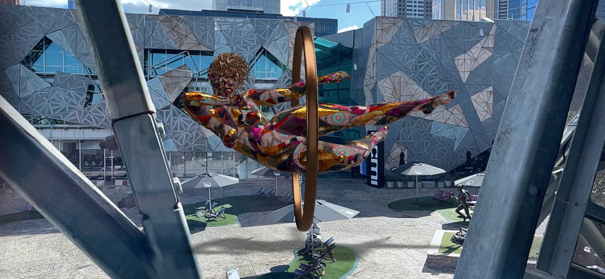 qldxrfestival's tweet photo. Let's talk about our incredible Best in Digital Art / NFTs Finalists.  First up the amazing double finalist @x_rVb_x  with "Circle Series: Feminine with Vacant Grasp" #digitalart #nfts #digitalartist #reversebutcher #nft #qldxrfestival https://t.co/MweeIvO6Qg