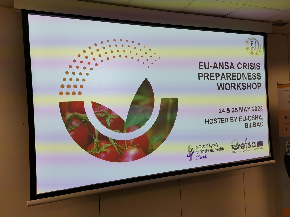 EFSA_EU's tweet photo. 🤝Strengthening cooperation &amp; preparedness is vital to respond to future threats effectively.

The #EUAgencies Network on Scientific Advice (#EUANSA) is meeting today for a two-day comprehensive #CrisisPreparedness exercise.

Let's work together for a resilient and secure future! https://t.co/2SPe0RPODd