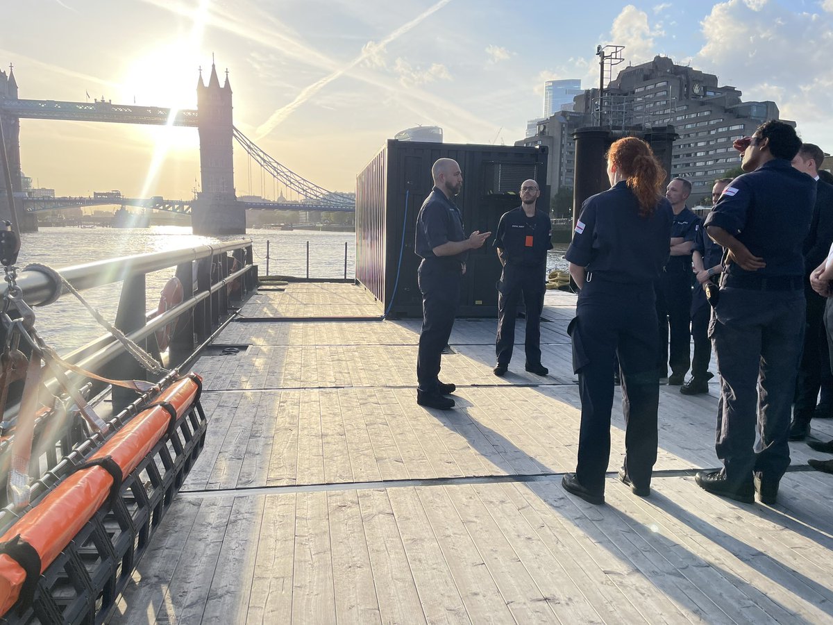 HMS President tweet media