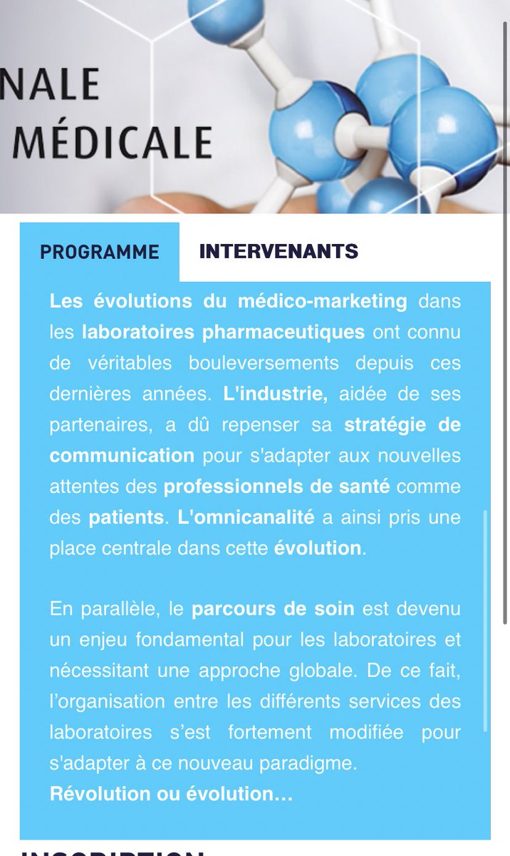 hcsmeufr's tweet photo. #OpenFNIM gratuite #laFNIM partenaire @hcsmeufr #hcsmeufr «#Communication #marketing & médicale, je t'aime moi non plus!?»
🎙️Xavier Bourge @MSDFrance
“From ‘silo’ to ‘network’ profession“
Du métier «en silo» au «métier en réseau», un avenir pluriprofessionnel » https://t.co/lEPfcNwjEd