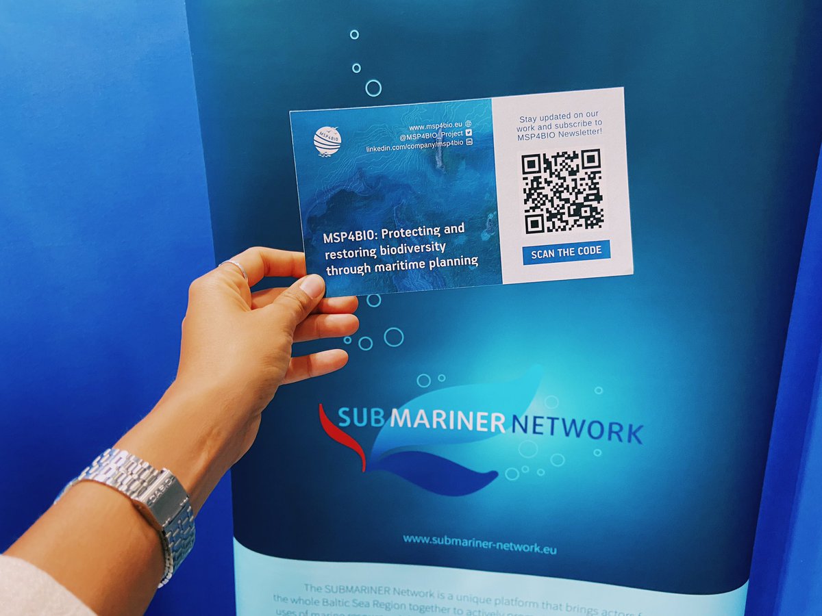 And we are on!! 🙌
Come talk to us at @SubmNet’s stand in the exhibition area of the #EMD23 or tomorrow at workshop 14 lead by our partner @WWF_Med 🦀