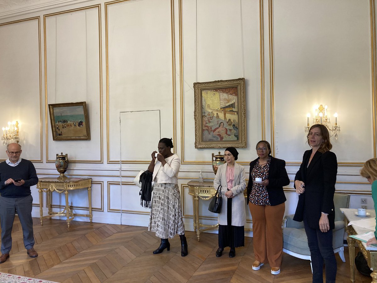 Rencontre riche ce matin avec les salariés en insertion de nos SIAE et le ministre du travail : parcours, formation , budget des structures. @insertion#siae @ode77 <a href="/olivierdussopt/">Olivier Dussopt</a> <a href="/emploi/">emploi</a>