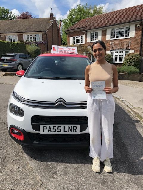 elitedriving's tweet photo. Well done on a great #testpass to #eliteinstructor Sue's pupil Devi in #Croydon! #croydondriving #elitelessons https://t.co/iHqwA4d0Mw https://t.co/b8dT1XgRme