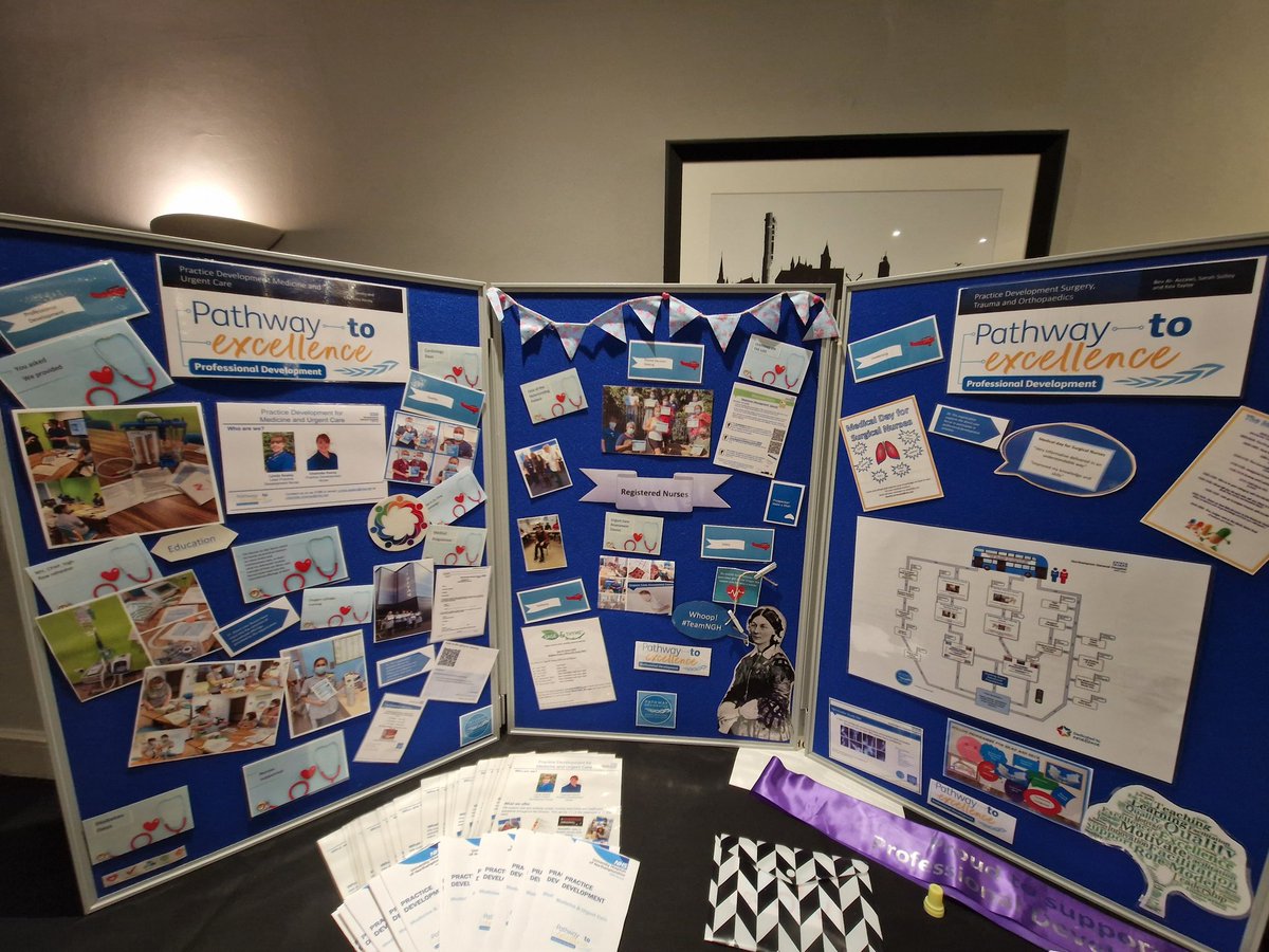 Nursing Conference ready celebrating all things Divisional PD for our direct care Nurses 🩵 and all the educational offerings at NGH #WeArePathwayProud_NGH @NGHnhstrust @NGHPPD @MedUrgentCarePD