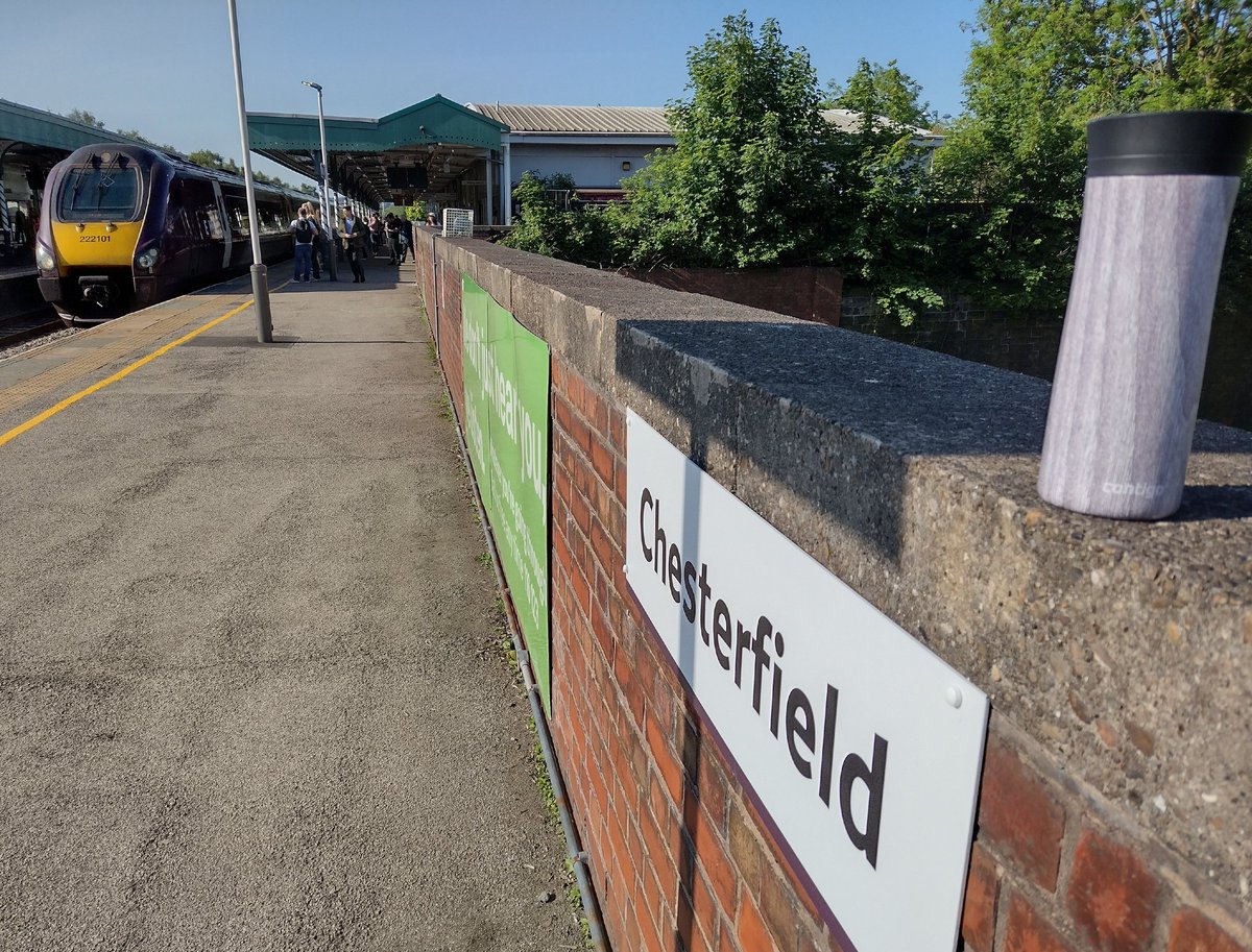 watfordgap's tweet photo. More #CommunityRailWeek travels today. Hoping to meet up with eight more of our @CommunityRail members and hear about the great #CommunityRail work they are doing. Will definitely need this #TrainTea! See you (again!) later @alexastott https://t.co/PHP96i54sv