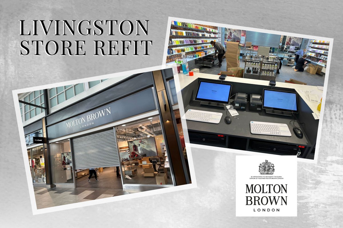 DatascanRS's tweet photo. Throwback to when one of our fab engineers visited the Livingston Store to refit all of it's POS Equipment for those all important customer experiences that leads to sales 🛍
#readyforsales #moltonbrown #livingston #storerefit #retail #datascan #datascantravels #weknowretail https://t.co/flNkatteBu