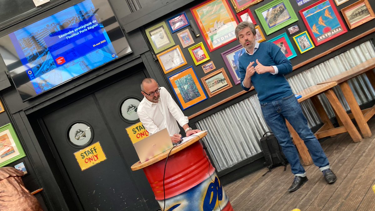 linstitutPR's tweet image. Aujourd’hui nous sommes en séminaire stratégique sur la #data.
« Le rôle de l’Institut demain reposera sur la manière dont nous traiterons, exploiterons, inventerons la donnée ! » précise notre DG @NicolasBauquet en ouverture.
Avec l’accompagnement de @Civiteo_CS @jacquespriol