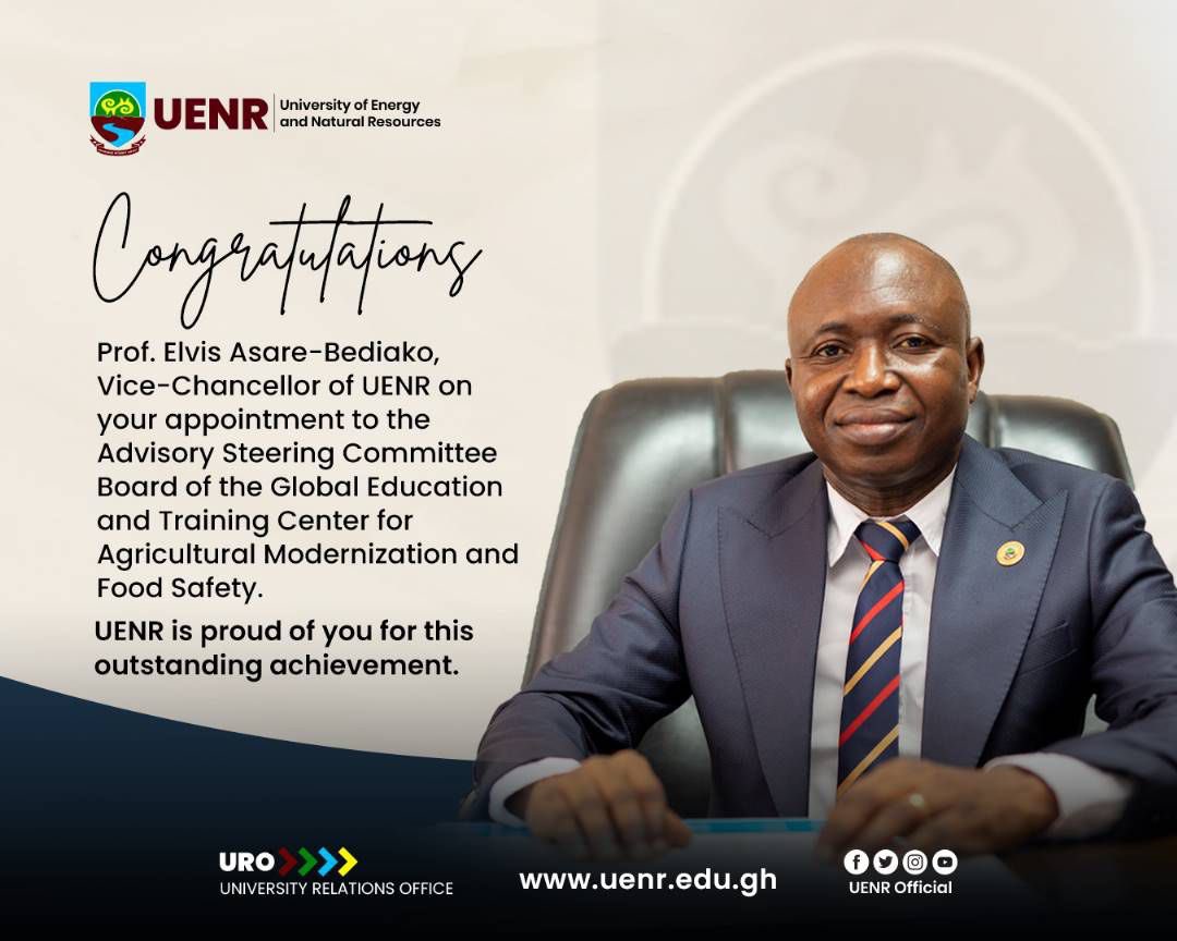 I am honored to be appointed as a member of the Advisory Steering Committee Board of the Global Education and Training Centre for Agricultural Modernization and Food Safety.