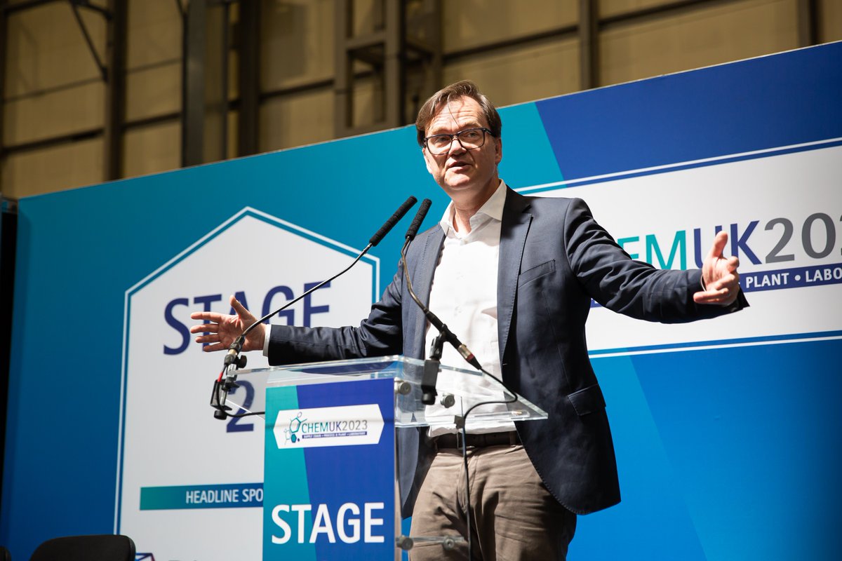 clariant's tweet image. How are we working towards our sustainability targets while helping our customers reach theirs? At CHEMUKEXPO, @RichHaldimann, Chief Technology &amp;amp; Sustainability Officer, shared insights on the importance of transparency, innovation &amp;amp; #IndustryCollaboration to shift towards more