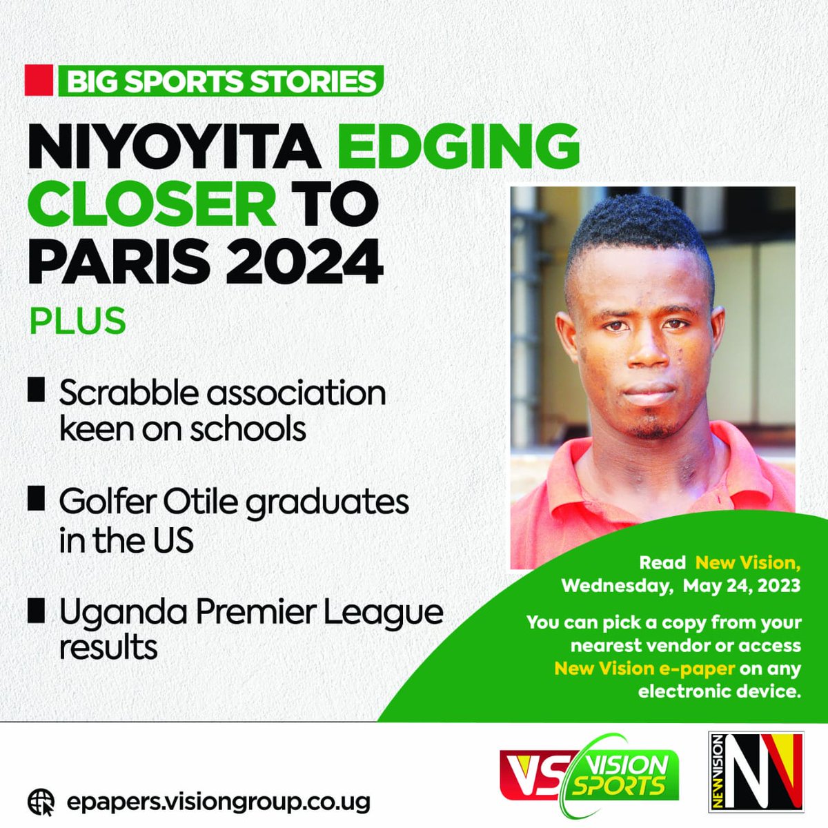 The New Vision on Twitter "Sports Headlines in Today's New Vision! ⚽ 🏋