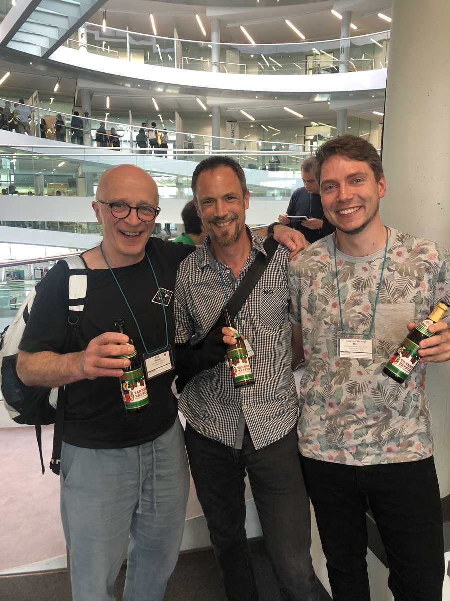 Taco Kooij (@tacokooij) on Twitter photo Three generations of molecular parasitology research group leaders reunited at #BioMalPar. Thoroughly enjoying catching up with the extended malaria research family.
<a href="/AndrewPWaters/">Andy Waters</a> Joachim Matz (not on 🐦) #EMBLMalaria Three generations of molecular parasitology research group leaders reunited at #BioMalPar. Thoroughly enjoying catching up with the extended malaria research family.
<a href="/AndrewPWaters/">Andy Waters</a> Joachim Matz (not on 🐦) #EMBLMalaria