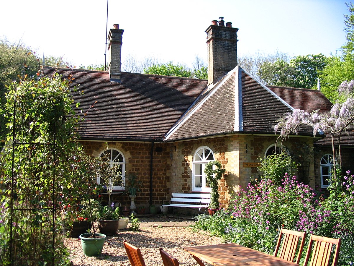 The old lodge in Norfolk where Frederick Rolfe once lived during his time as a gamekeeper: (I Walked by Night).. The King of the Norfolk poachers!