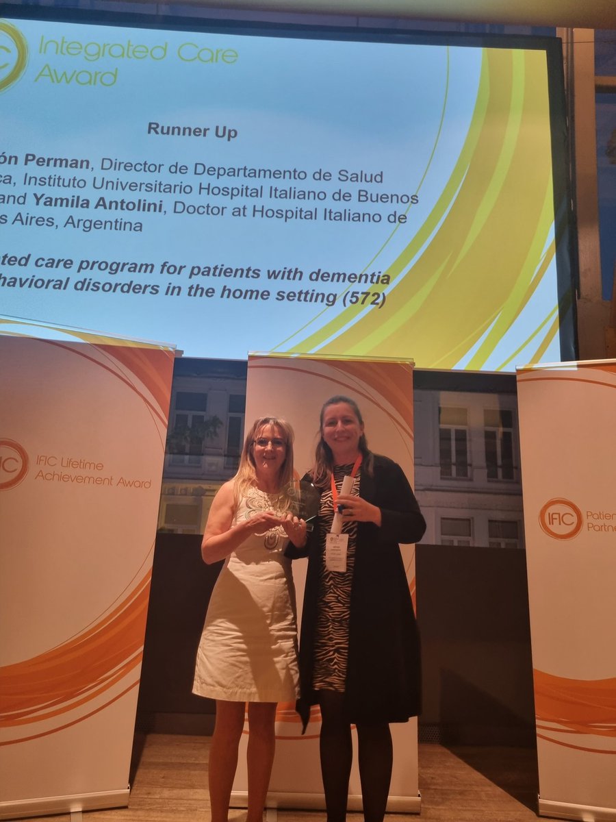 IFICInfo's tweet photo. #ICIC23 Award Winners Gastón Perman and Yamila Antolini, Hospital Italiano de Buenas Aires collected by Nieves Ehrenberg.
#IFICLatam #IFICConference #ICICConference https://t.co/D4zqPq5eav