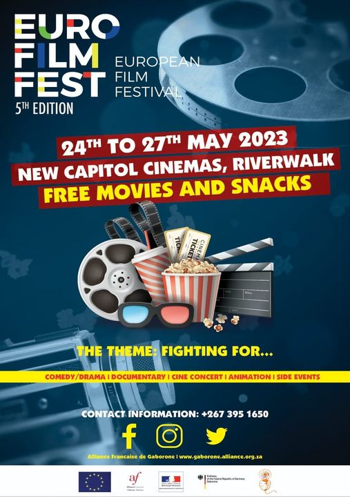 NCCinemas's tweet photo. Don't miss the European Film Festival from Wednesday 24 to Saturday 27 May at NCC Riverwalk.
First 50 people to the event get free popcorn.
#EuroFilmFest 5th Edition https://t.co/uatTYqmIGt