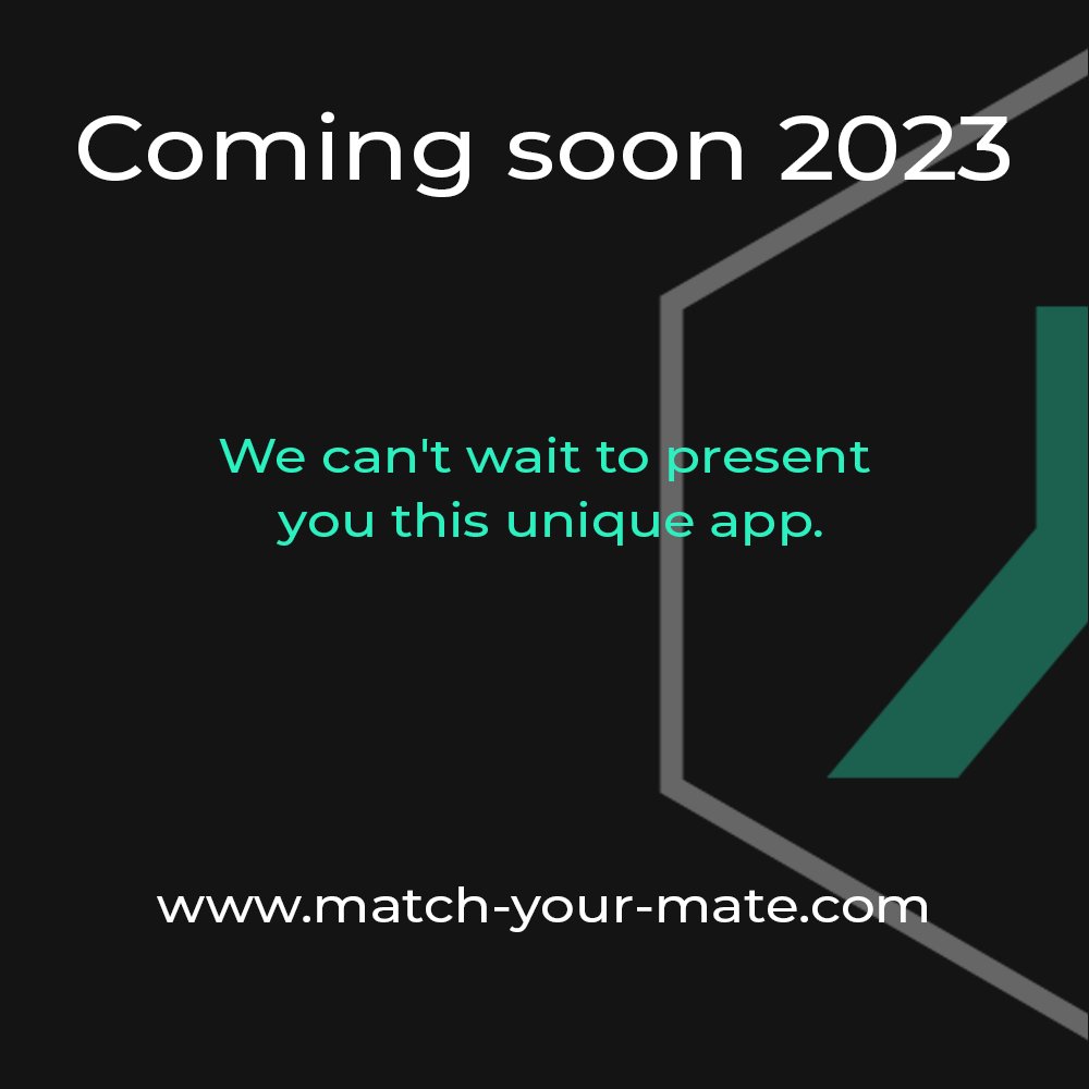 Finde deinen perfekten Gaming-Mate!

Mit unserer App ist dies zukünftig die einfachste Sache der Welt. Keine Unsummen an Discord-Servern und Co.

Eine App, alle Gamer! 
--------------------------
#matchyourmate #gamingbuddy #yourapp #comingsoon #highlight
