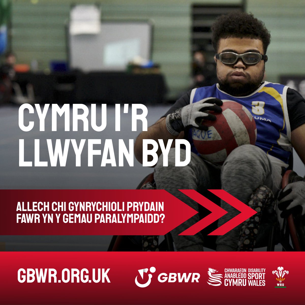 Great Britain Wheelchair Rugby, Disability Sport Wales, and the Welsh Rugby Union are working in collaboration to identify and develop the next generation of Welsh wheelchair rugby stars⭐️

Have you got what it takes⁉️ Find out more through link below gbwr.org.uk/wales-to-world…

Mae