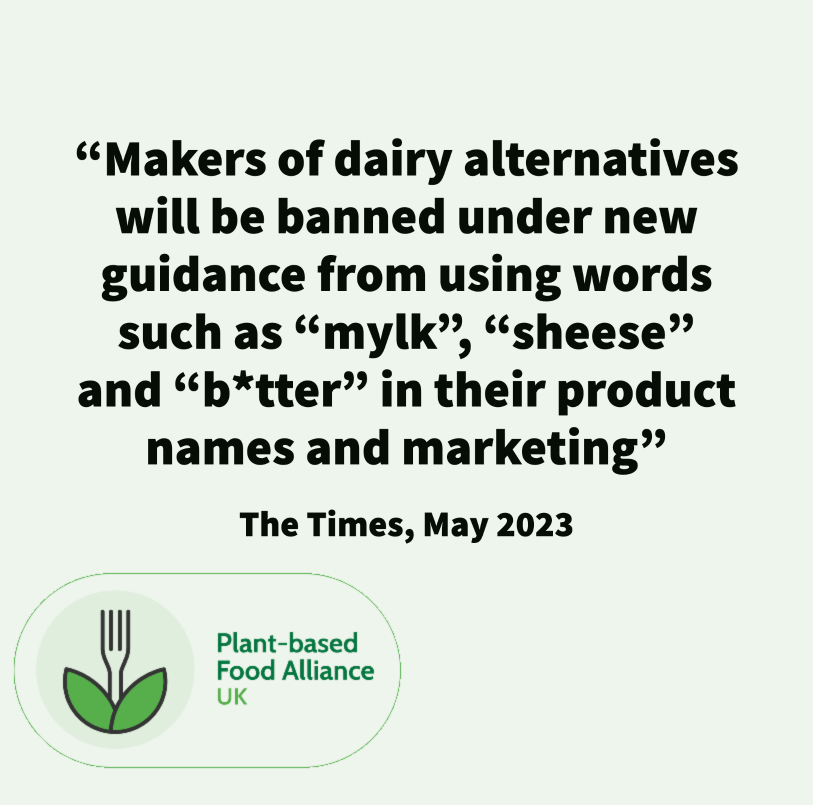 Plant-based Food Alliance UK tweet media