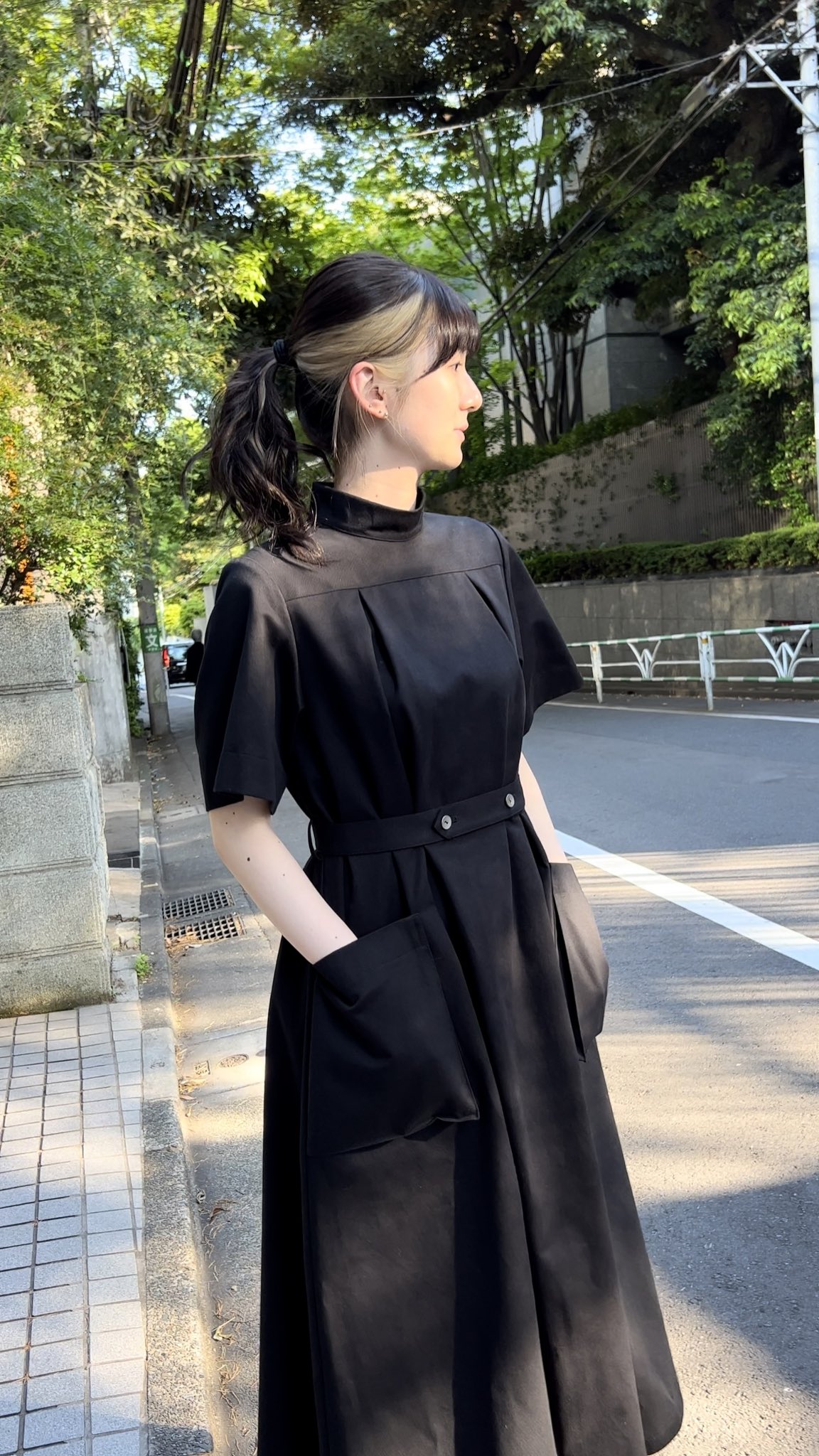 foufou ドイツメディカルハイネックドレス