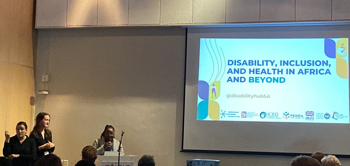 Excited for the launch of the Stellenbosch Disability Research Hub  @DisabilityHubSA #disabilityinclusion #empowerment #inclusivehealth #disabilityresearch