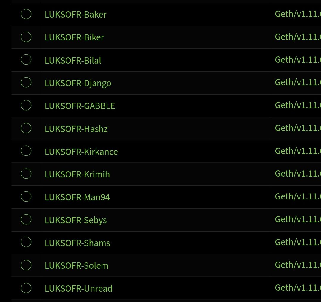 LUKSOFR 🇨🇵 is now the largest genesis validator community, with 13 running nodes 🤩