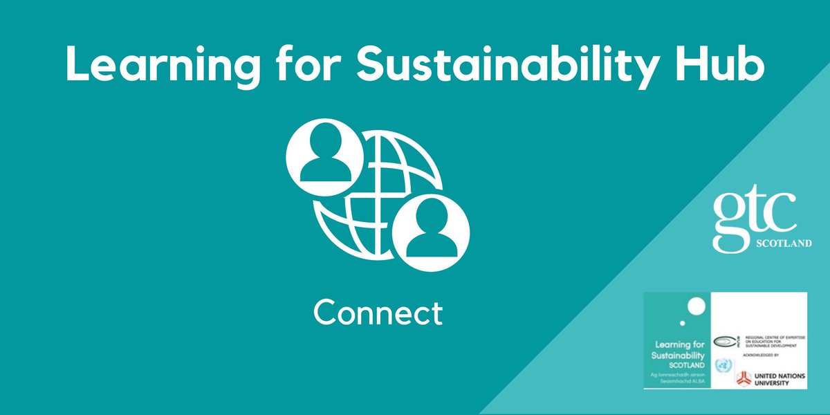 Teachers! Join us, @gtcs & Alison Henderson @North_Ayrshire on 25 May at 16:00 for our next #LearningforSustainability Connect session. We'll be sharing & celebrating teaching & learning approaches that embed LfS across everyday learning. Book your place: tinyurl.com/4c5bwn57