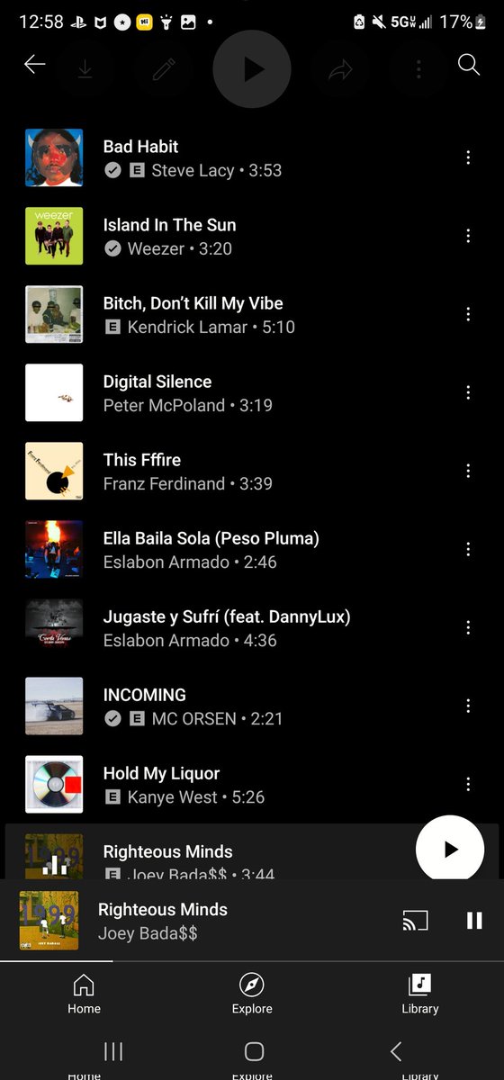 My Playlist more bi poler the kanye rn