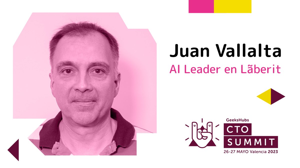 ⭐ ROCKSTAR ⭐ <a href="/JuanVallalta/">Juan Francisco Vallalta Rueda</a>, AI Leader en <a href="/Laberit_tech/">Lãberit</a> 🤘 Con más de 25 años de experiencia en gestión de proyectos de tecnologías de la información en hospitales. Actualmente es Responsable de la Oficina de Inteligencia Artificial de Lãberit. ¡Un honor contar contigo, Juan! 🤩