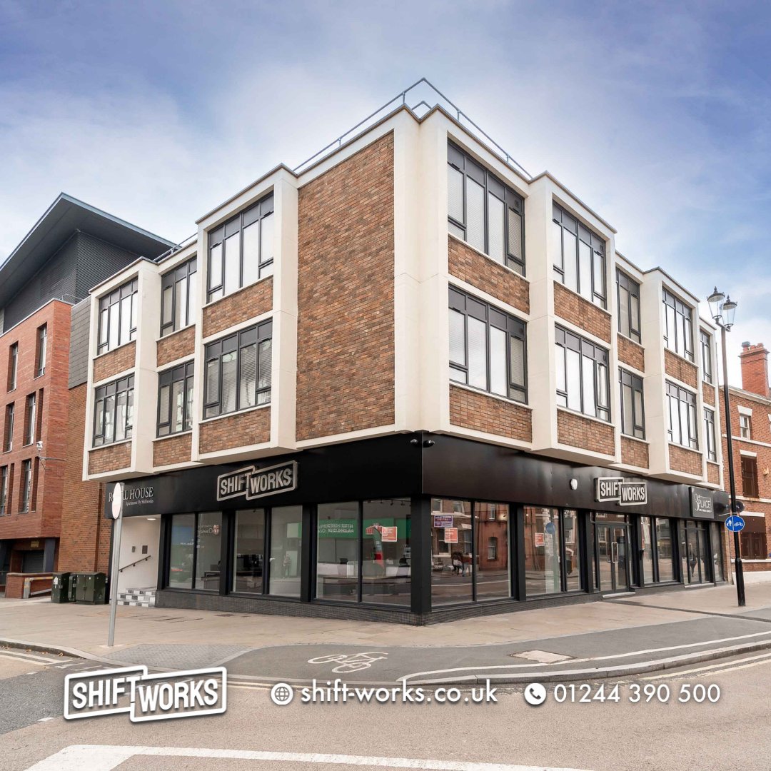 ShiftWorksUK's tweet photo. 📍 Welcome to ShiftWorks Chester!

We offer:
👨🏼‍💻👩🏽‍💻 Co-Working Spaces
🏢 Private Offices
📈Meeting Rooms
📨Virtual Addresses &amp; Mailboxes

☎️ Enquire now by calling 01244 390 500 or visiting https://t.co/FKvbYAZ5e7

#ShiftWorks #ChesterBusiness #BusinessCentre #CoWorkingSpace https://t.co/UlIwWiTvyL