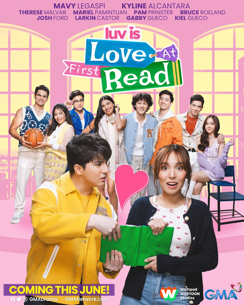GMADrama's tweet photo. Get ready to feel the LUV and kilig at a whole new level - for the second time around! 😍

#LoveAtFirstRead, coming this June only on GMA! https://t.co/bnsTiqvmp0