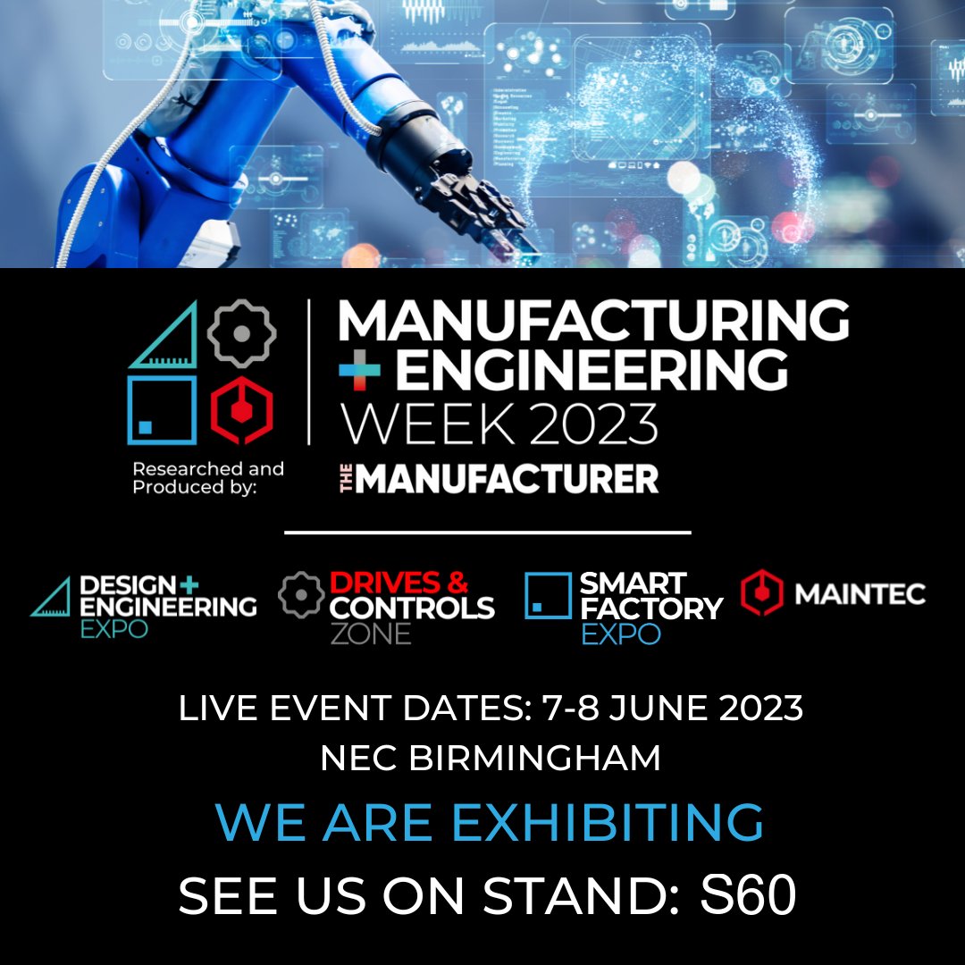 MakeUK_'s tweet photo. We're excited to be exhibiting @MandEWeek. The event is an excellent opportunity for #UKmfg to learn, connect & source new solutions. 👋 Say Hi to the @MakeUK_ team on stand S60 at the NEC on June 7th and 8th.
#MandEWEEK23 https://t.co/PkaU5BJLJM