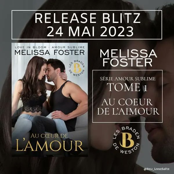 TheLovelyTeach's tweet photo. #ReleaseBlitz C'est le jour J pour Au cœurde l'amour de Melissa Foster
Ebook https://t.co/Vkcmo2w2hw
Broché https://t.co/MSc00D9WN5
#bookseries #bookrecommandations #bookaddict #bookworm #bookblogger #chroniques #reviews #bibliophile #blogger #bookblogger #FrenchBooktour https://t.co/8wqMVwLEKw