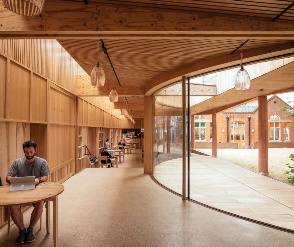 IQGlassUK's tweet photo. 3 #IQProjects scoop a #RIBALondonAward2023 each with a #bespokeglazingpackage🎉
Lea Bridge Library - Studio Weave
BAFTA - Benedetti Architects
Chart Street - Ian Chalk Architects
https://t.co/EcF5Re90b1
#RIBA #iqglass #iqprojects
📸 Jim Stephenson & Thomas Alexander https://t.co/EPacvsGGBh
