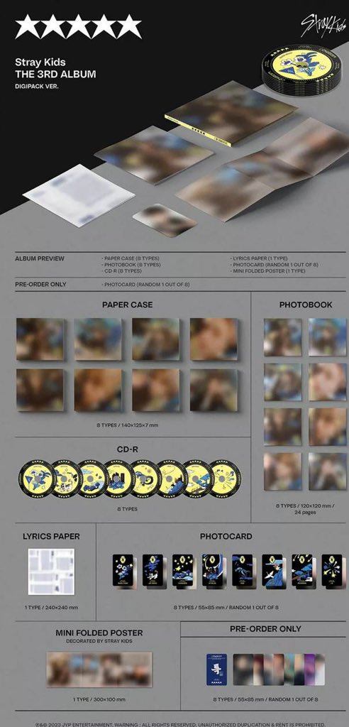 vjaeff's tweet image. [HELP RT - MY 🇲🇾]
SKZ 5STAR ALBUM DIGIPACK VER

RM15 each (random) 
✅✅✅✅✅✅✅✅✅

- exc ems and local postage 
- no backout 
- secured !

#pasarSKZ #pasarstraykids