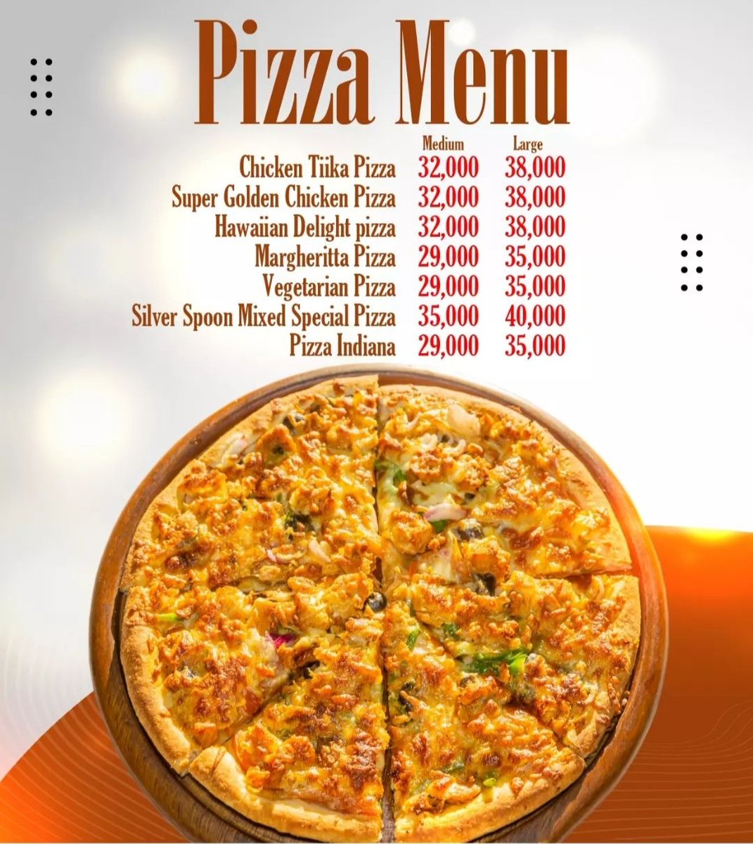 silverspoon_ug's tweet photo. Beauty comes in all shapes and sizes. Small, large, circle, thin crust, thick crust, stuffed crust, extra https://t.co/jqo3CEbgXY about this one.🍕You can pass by or call 0759902889/0759902448 to order. 

#silverspooncafeandrestaurant#family#restaurant#foddie##lunch#pizza#food https://t.co/XYnYfO3324
