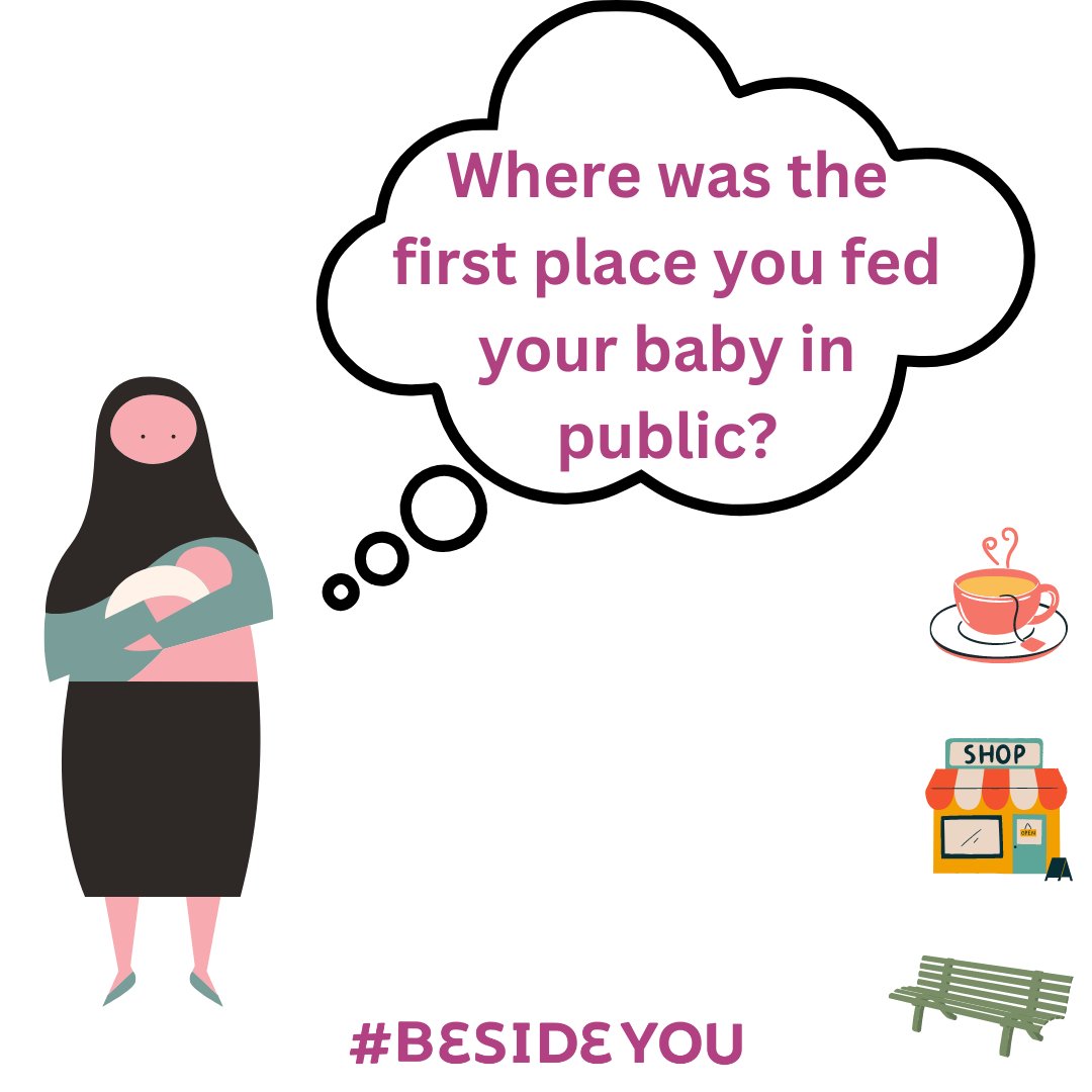 Tell us, where was the first time you breastfed your baby in public? 🤱

How did you feel? 

If you are nervous or anxious about feeding n public, head over to our website for some tips which may help 👉 bit.ly/4551ZZA

#normalisebreastfeeding

#nornalisebreastfeeding