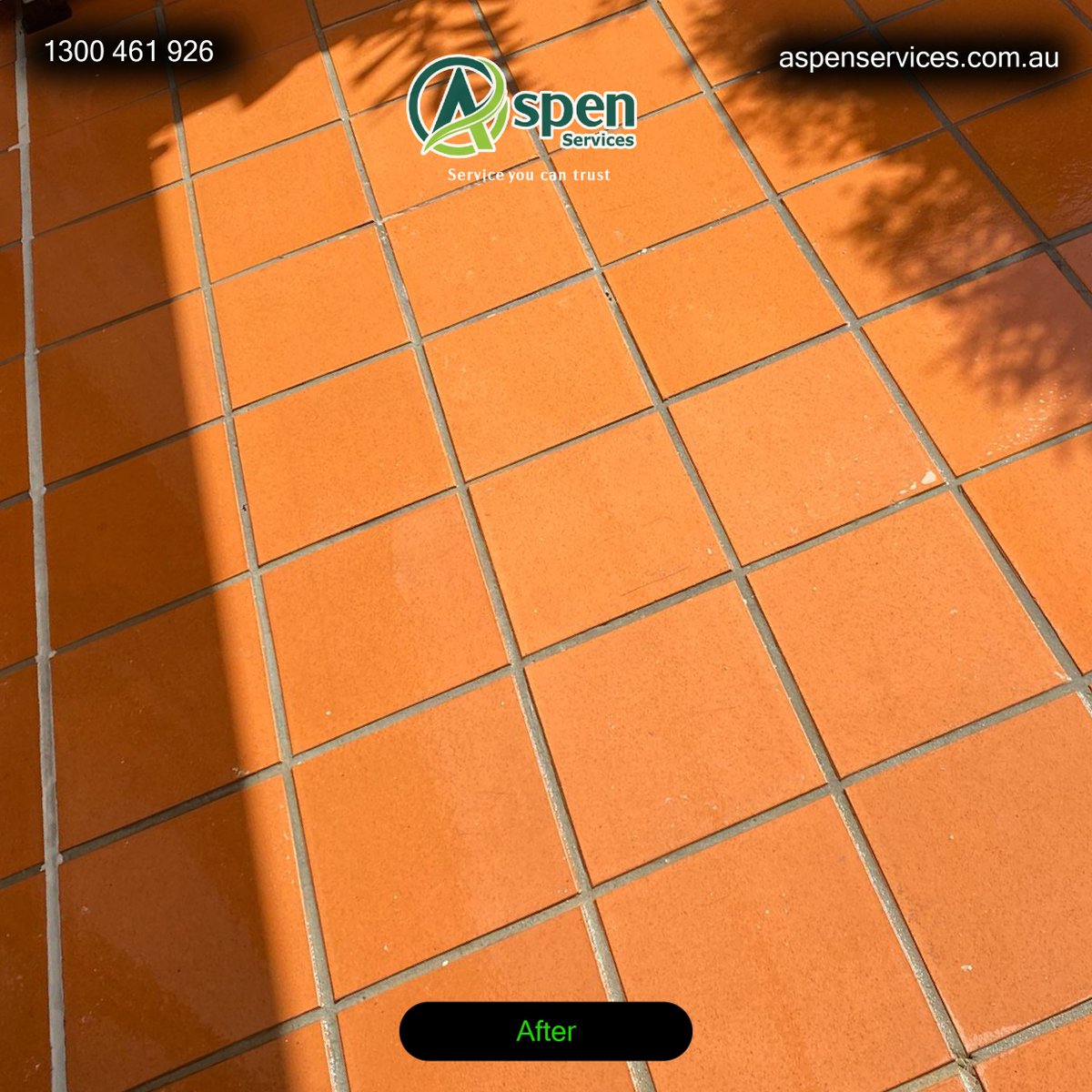Aspen_Service's tweet photo. Terracotta Tile cleaning and sealing project in Brisbane City, Queensland.
DM to get a free quote for tile cleaning and regrouting services.
#tiles #tile #terracotta #terracottatiles #tilegrout #TileGroutCleaning #homeimprovement #cleaninghome #cleanhouse #tilesealing https://t.co/UAmoaukGc6
