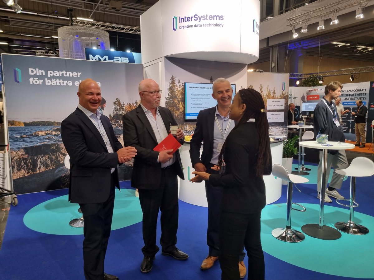 InterSystemsSE's tweet image. Vi ser fram emot att träffa dig idag på Vitalis - Skandinaviens största eHälsomässa i monter B09:20! 👋

Där kommer vi att diskutera innovationer inom hälso- och sjukvården och #interoperabilitet.

#InterSystemsHealthShare #ehealth #vitalis2023