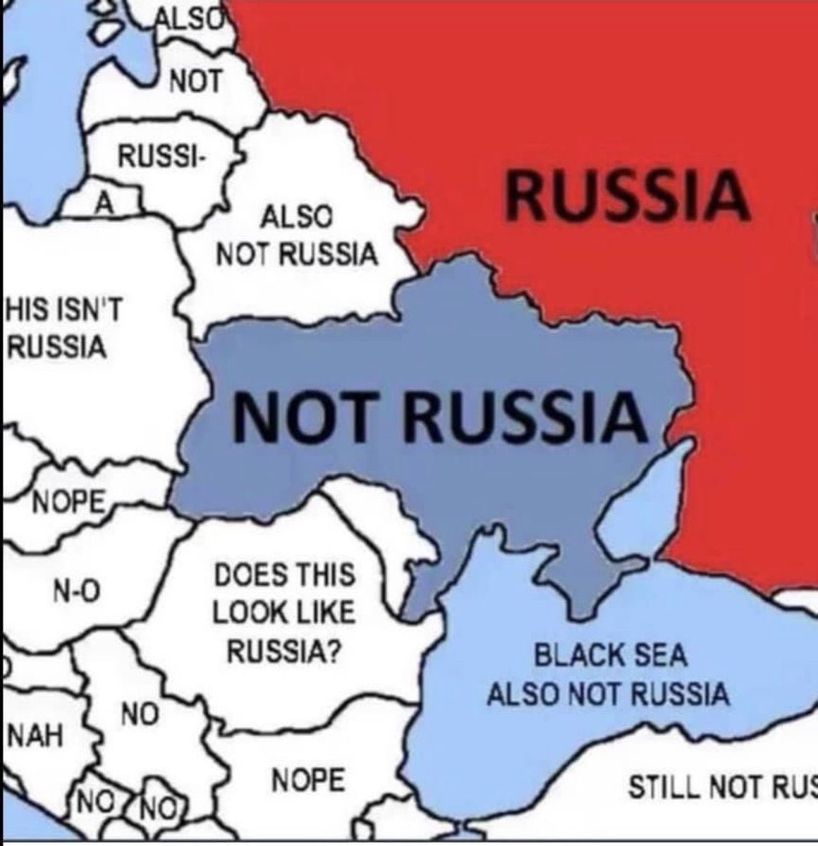 TravelTaster's tweet photo. @Gerashchenko_en Here’s another map for him to look at https://t.co/zMZj9taUPL