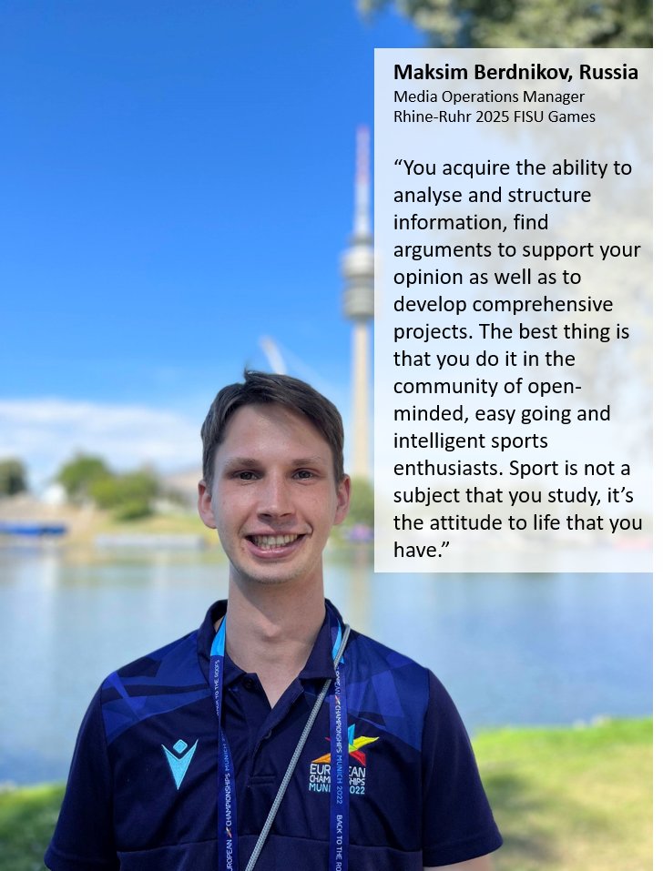MaxSeltmann's tweet photo. 7⃣days remaining for students from outside the 🇪🇺 to apply for our MA International Sport Development and Politics #MADEV at @SpohoKoeln!
Check out the testimonies of our graduates and submit you application until 31 May 💥
https://t.co/iq5Rwsk7Eh https://t.co/NZcFc7299Y