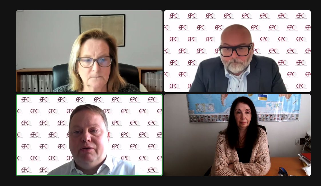 epc_eu's tweet photo. "We need to assess what kind of #reforms are necessary not only in the EU candidate countries but also within the EU. Then we need to develop a process, including a defined timeline and specific milestones", says @FabianZuleeg during our #EPCUpdate on the prospects of EU reforms. https://t.co/yC9VsOT18w