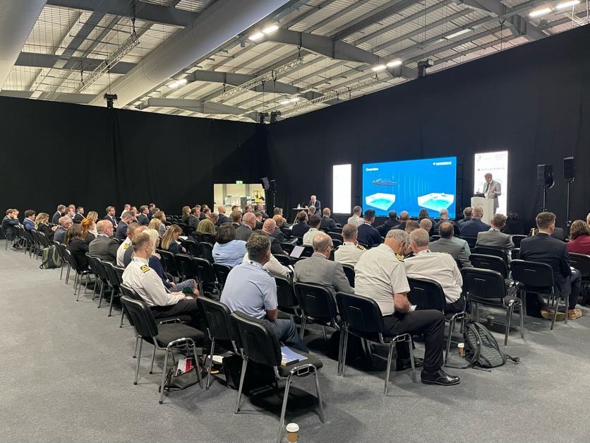 AEUK's Business Development Lead Tim Armstrong was talking about 'A future submarine and off board systems force mix' yesterday! If you missed his presentation, visit him on Stand D27 to gain insights into maritime technology! #CNE2023 #CombinedNavalEvent #maritimetechnology