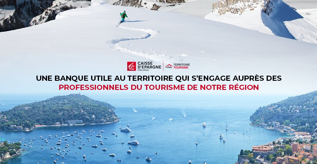 CE_CotedAzur's tweet photo. Territoire Tourisme by* Caisse d'Epargne, c'est notre expertise dédiée, au service de tous les acteurs du tourisme, sur l’ensemble du territoire #cecaz !
Pour en savoir plus 👉 https://t.co/KIVKVqRdKi #Pub
*by = par
#VousEtreUtile https://t.co/QlcGGlL9L6