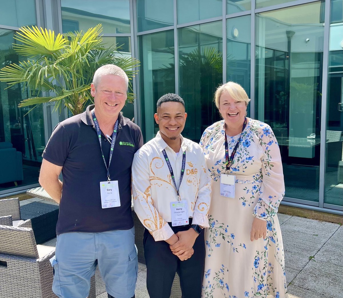 Henry_C_Agbor's tweet photo. It’s official😂
Congratulations to me 🤸
Meet my UK dad @GaryStrong18 and mum @tracyniks 🥰❤️
All for #ParaCon23 @ParamedicsUK 
 
If you couldn’t make it to this year’s National Conference, please do make plans to join in #ParaCon24 because there’s so much in store for you 😊 https://t.co/VcCk4hBXZz