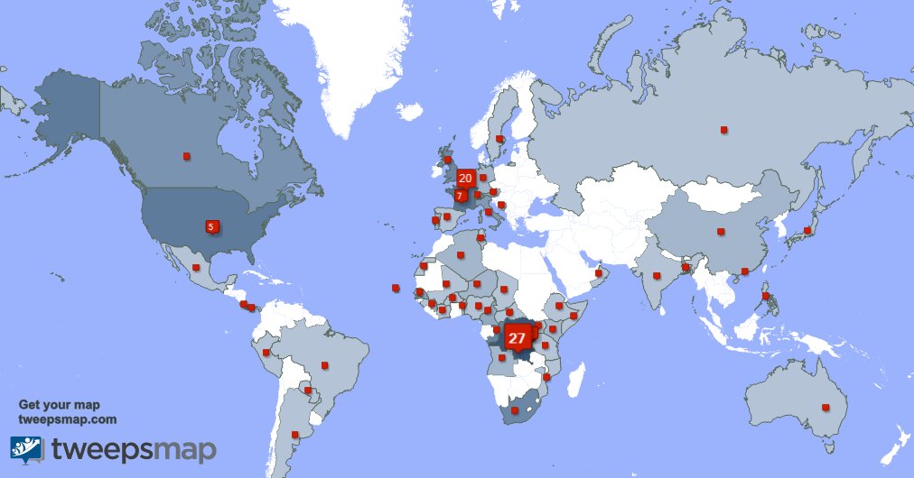 datcha_ribeiro's tweet photo. Selon https://t.co/0uVqVGQ9Sb Mes abonnés vivent en: République démocratique du Congo(29%),Belgique(21%),France(7%) https://t.co/Mgdpwx3av2