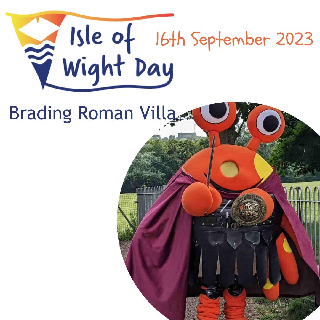 Isle of Wight Day is back for 2023 at Brading Roman Villa on the 16th September.  

We have a fun filled day, packed full of family entertainment.

Save the date and come along and be a Roman for the day.

#isleofwightday #isleofwightday2023