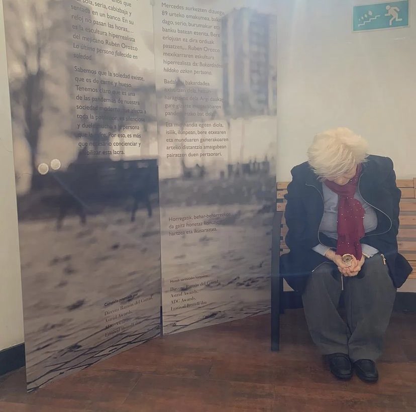 🔹 Invisible Soledad | Bakardade Ikusezina

Proyecto de #SaludComunitaria en el que participamos junto a <a href="/bizipoz_/">Bizipoz</a> 

Trabajar la #soledadnodeseada desde distintas perspectivas y comenzando en edades tempranas es fundamental teniendo en cuenta su gran impacto en #Salud