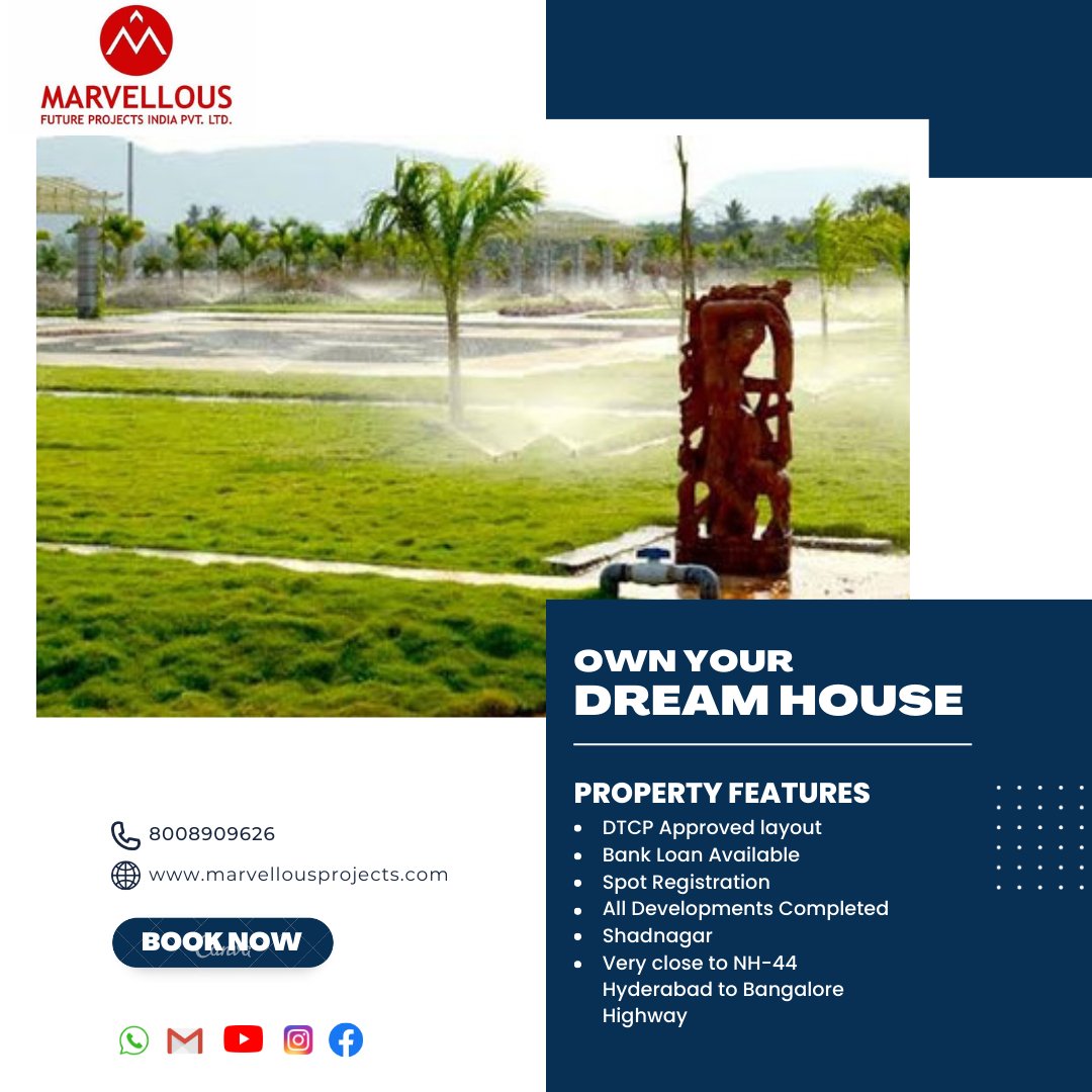 Marvellous_fp's tweet photo. At Marvellous you can experience the essence of co-existing with the most authentic shape and form of nature.
Come let's invest where it worth!
Marvellous Future Projects India Private Limited 080089 09626
#marvellousfutureprojects #LuxuryHomes #amenities #realestate #Nature https://t.co/5DN3E5FaV2