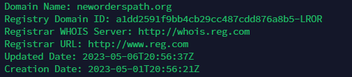 OGoldwave's tweet photo. #TA569
New domain, doesn't seem to be active yet.

neworderspath[.]org https://t.co/oTjBvrNyty