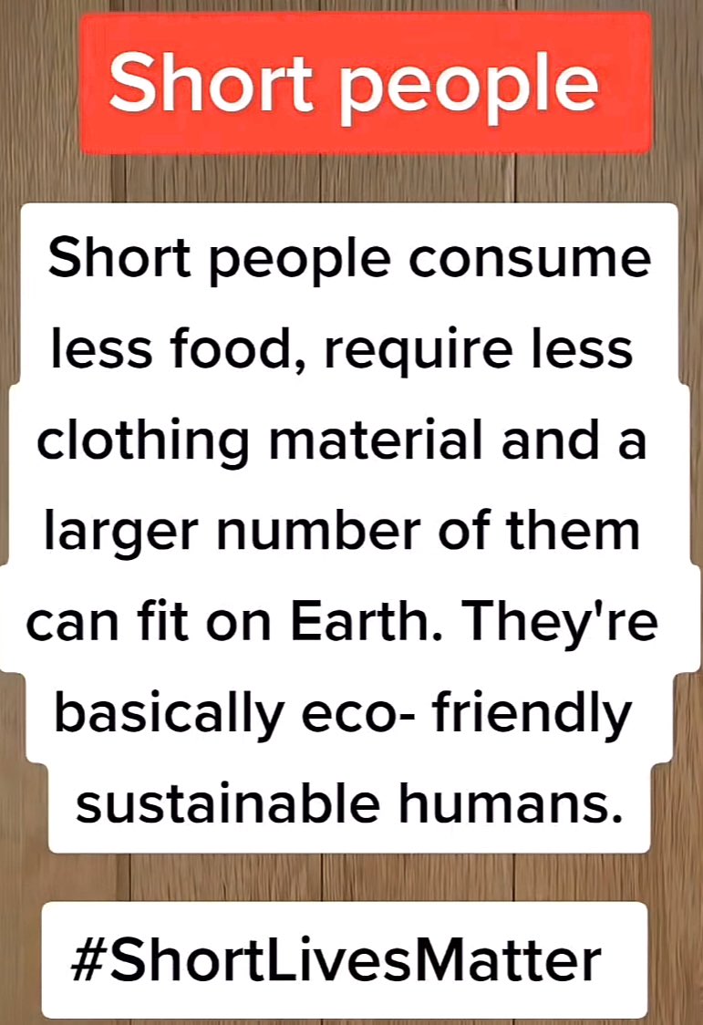 Twrls's tweet photo. #shortpeople #shortlivesmatters https://t.co/dFSHsqpdIb
